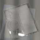 FNTCASE for Samsung Galaxy Z-Fold-7 Case: Magnetic Clear Military Grade Drop Protection Anti Yellowing Cell Phone Cover - Rugged Shockproof Protective Bumper Transparent Phonecase