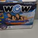 WOW Sports Nova Towable Deck Tube, Large Towable Tube for Boating 2 Persons