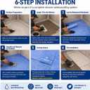 Shower Waterproofing Membrane Roll, 3.3x33 FT, 108 Sq Ft, 23.6 Mil