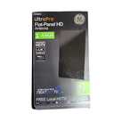 GE Slim Flat Panel Passive Antenna, Indoor, 1 ct 