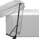 VEVOR Hot Tub Cover Lift, Spa Cover Lift, Height 31.5" - 41.3" Width 57" - 92.5" Adjustable, Installed Underneath on Both Sides, Suitable for Various Sizes of Rectangular Bathtubs, Hot Tubs, Spa