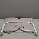 Toddler Bed Rail with Night Light - Foldable Bed Side Rails - Fits for Most Beds Bed Rails for Full Size Bed, Queen Size Rails, Twin Rails - Portable Fence for Baby - 48inch (Grey With Fish Image)