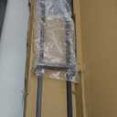 Black Pedestal Poster Sign Stand for Display, Adjustable Height Up to 80 Inchs, Heavy Duty Banner Double Sided Sign Holder for Board & Foam