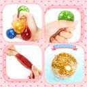 OCHIDO 24 Pack Kids Valentine's Day Greeting Cards With Squeeze Ball Stretchy, Kids Valentine Exchange Cards for Girls Boys School Class Exchange Gifts, Classroom Prizes, Bulk, Valentine Party Favor