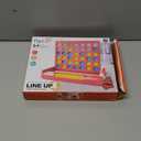 Pup Go 4 in a Row Board Games for Kids Ages 3+, Early Idea for Boys Girls Teens, Connect & Win Four in a Line, Portable 2-Player Strategy Games,Foldable Design with 6 Spare Discs (Blue)