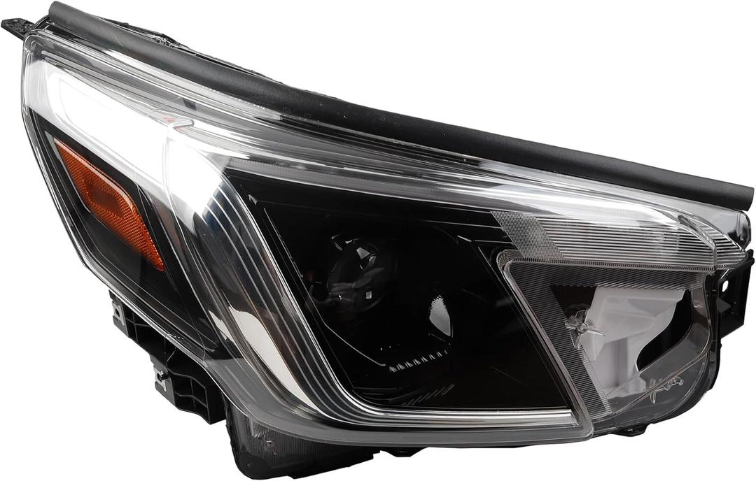 Dasbecan LED Headlights Compatible With Subaru Forester 2022-2024 w/LED DRL Projector Headlamp Assembly Right Passenger Side Replaces#84001SJ360 w/Bulbs