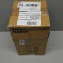 Kingsyard Squirrel Proof Bird Feeders for Outdoors with Weight-Activated Perches, 5 Lbs Capacity Large Metal Bird Feeder House for Small Wildbirds Cardinal Finch Bluebird, Weatherproof, Sequin Black