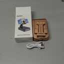 Gifts for Women Girls, Bluetooth Speaker Phone Stand with Charging Function 360 Rotable Adjustable Cell Phone Holder with HD Surround Sound for Desk Fits All Phones,Tablet (Rose Gold)