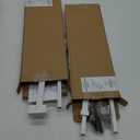 Greatim GT-DB006 Sliding Door Security Lock Bar, Child Proof Sliding Door Lock Bar with Anti Lift Lock, Adjustability Bar Lock Fits Most Sliding Glass Doors and Windows (19"- 51" on 3 Bars) White