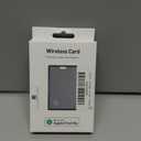Wallet Tracker:2026 Tracker Card for iPhone & Apple Find My - Card Locator (2-Pack) for Keys, Wallet, & Bags, Long-Lasting Battery, Lost Mode & Alerts