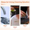 uwant Multi-Purpose Cleaner Portable Machine Formula,1-Pack,16.9 Fl Oz, BBD 10/16/2028