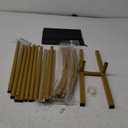 Metal Arch Backdrop Stand 7.2FT Gold Wedding Balloon Arched Backdrop Stand Square Arch Frame for Birthday Party Bridal Baby Shower Ceremony Decoration