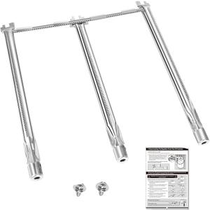 69787 Grill Burner Replacement for Weber Spirit and GS4 Spirit II 300 Series, Spirit E310 E320 S310 S320 E330 S330 Gas Grills, 18 Inch 304 Stainless Steel Grill Burner for Weber Spirit II E-310