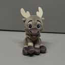 Disney Frozen Talking 6-inch Small Plushie Toy, Sven, Stuffed Animal, Reindeer, Batteries Included, Kids Toys for Ages 3 Up by Just Play