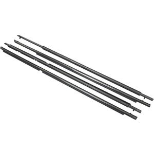 labwork Chrome 4PCS Window Moulding Door Outside Trim Seal Belt Weatherstrip Replacement for Toyota Camry 2007-2011 75710-06080 75720-06080 75730-06060 75740-06060