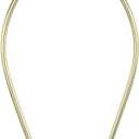 PATIKIL 9.5 Inch Lamp Harp Kit with Finial, 1 Set Detachable Lamp Shade Bracket Holder, DIY Lighting Accessories for Table Lamps Floor Lamps, Gold Tone