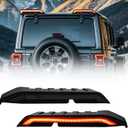 High Mount Brake Light for Jeep Wrangler JL JLU 2018-2022, Extra Tail Lights with Turn Signal Lights and Brake Lights Jeep Wrangler Accessories