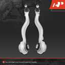 A-Premium 2 x Front Forward Lower Control Arm, with Ball Joint & Bushing, Compatible with Mercedes-Benz C300 2008-2014, C350 2012-2015