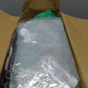 9FT Christmas Inflatables Outdoor Decorations, Blow Up Yard Decorations Santa Claus Snowman Gingerbread Man and Gift Bag, Built-in LED Lights for Garden Lawn Xmas Decor