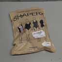 SHAPERX Women's Fajas Colombianas Tummy Control Shapewear Postpartum Full Body Shaper Butt Lifter Bodysuit (Large, Black)