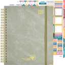 POPRUN Teacher Planner 2026-2027, 8.5"x11" Lesson Planner Book for Teachers