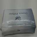 Luxury Canadian White Goose Down Pillow - (1 Pack, 20"x29")