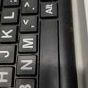 EDJO Large Print Computer Keyboard, Wired USB Full Size Quiet Keyboard with 4X Oversized Print Letters for Visually Impaired Low Vision Individuals Easy to See and Type for PC, Laptop,Windows