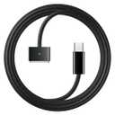 Stouchi USB-C to Magnetic 3 Cable 6.6ft, 140W Fast Charging for MacBook Air (15''/13'' M4 2025, M3 2024, M2 2023, M2 2022), Pro (16"/14" 2024/2023/2021)Black