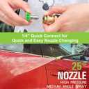 Bear Force Replacement Spray Gun with Extension Wand & M22-15 Connector, Compatible with Some of Ryobi, Greenworks, Craftsman, Kar-cher, SunJoe, Westinghouse, LWQ Electric Pressure Washer Max 1900 PSI