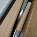 Medline Lightweight Two Button Folding Walker with 5" Wheels, Aluminum Frame Supports up to 300 lbs (1 Count (Pack of 1), Metallic)