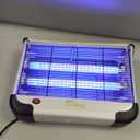 Electric Bug Zapper, 2800V High Grid Indoor Mosquito Killer with 20W Lamps, Plug-in Hanging Insect Trap for Mosquitoes, Moths, Gnats, Flies and Flying Insects Indoor Use