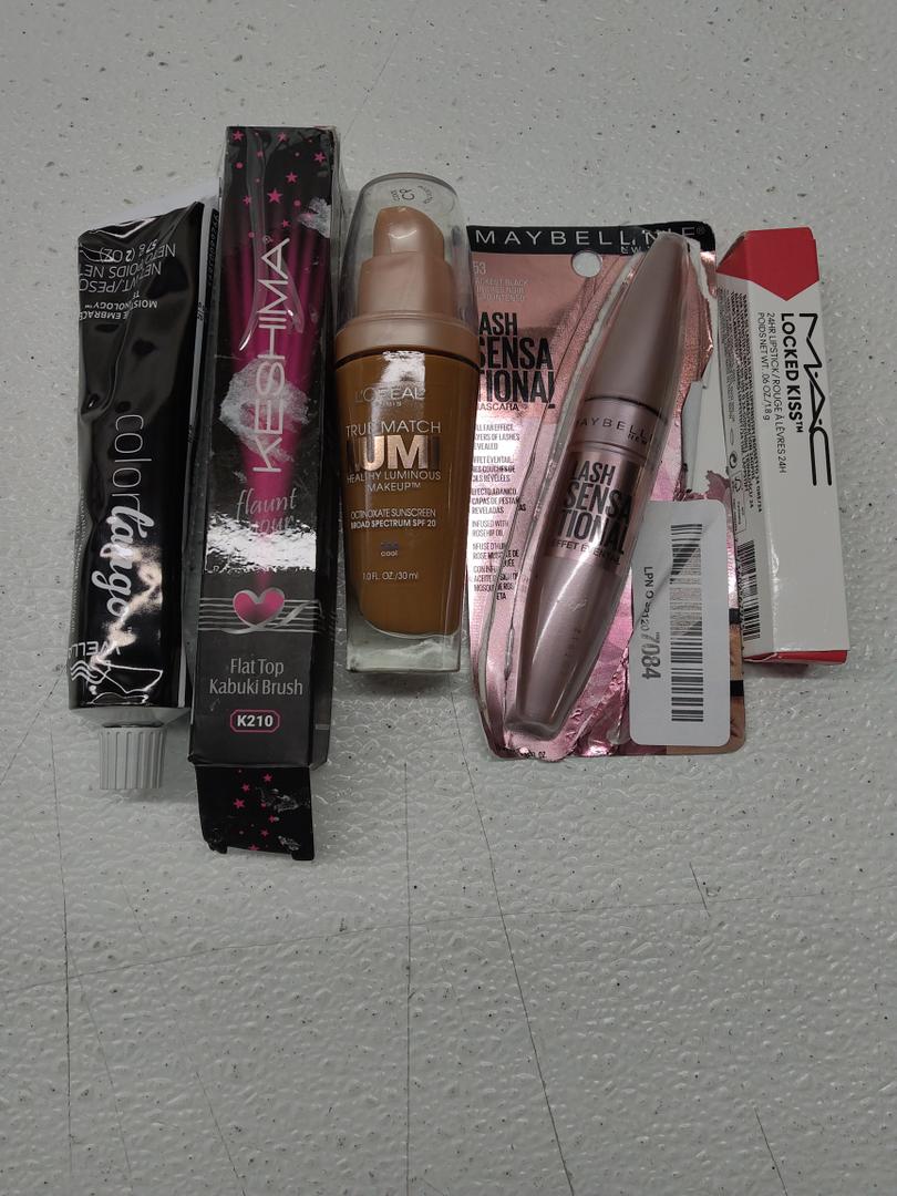 Flat Top Kabuki, Maybelline, COLORCHARM, L'Oreal Paris , Locked Kiss