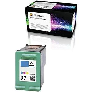 Refilled Ink Cartridge Replacement for HP 97 for Officejet 7310 7210 Deskjet 9800 6988 6980 PhotoSmart 8050 (1 Color)