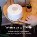Yogasleep Dohm Classic (White) The Original White Noise Sound Machine, Soothing Natural Sounds from a Real Fan, Sleep Therapy for Adults & Baby, Noise Cancelling for Office Privacy & Meditation