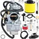 Carburetor Compatible with Honda TRX 250 TRX250 Recon TRX250TE TRX250TM TRX250ES TRX250ER Quad 4 Wheeler ATV Carb