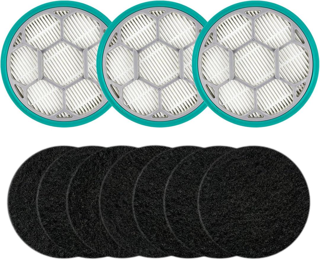 Hepa Filter Sponge Replacement Accessories for Neakasa/Neabot P1 Pro Pet Grooming Kit & Vacuum(3 Hepa Filters+7 Sponges)