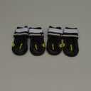 QUMY Dog Shoes for Large Dogs, Medium Dog Boots & Paw Protectors for Winter Snowy Day, Summer Hot Pavement, Water-Resistant in Rainy Weather, Outdoor Walking, Indoor Hardfloors Skid-Resistant Sole (Size 2: 1.9''x2.4''(W*L) (Pack of 4))