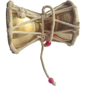 BHAVICREATION Damroo Brass Damroo Damru Drum Dumroo Damroo Damaru