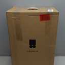 LEVEL8 Hard Shell Carry on Luggage Airline Approved, Carry-on Suitcases with Wheels, Lightweight Luminous Textured Hardside Travel Bag with Tsa Lock, 20 Inch, Black