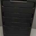 Traveler's Choice Pagosa Hardshell Expandable Luggage with Spinner Wheels, Black, 2-Piece Set (22/26)