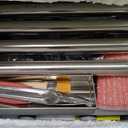 VEVOR Hot Dog Roller, 12 Hot Dog 5 Rollers, Stainless Steel Sausage Grill Cooker, 750W Commercial Hot Dog Machine with Dual Temp Control, Cover, Side Storage Box, Removable Shelf & Oil Drip Tray