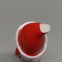 Christmas Decorations Santa Claus Figurines Christmas Table Ornaments Resin Cartoon Cute Santa Claus Statue Sculpture Winter Festive Xmas Gifts for Holiday Party Home Office Desktop Decoration