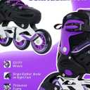 MammyGol Adults Adjustable Inline Skates, Safe and Durable Roller Skates with Giant Wheels, High Performance Professional Skates for Men Women Youth, Xx-large - Adult (XX-Large - Adult (9-11.5 Men/10-12.5 Women))