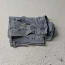 Womens Casual Stretch Denim Jean Shorts with Button Pockets for Summer (Large, #02 Light Blue)