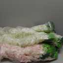 40 Pack White Pink Wisteria Hanging Flowers, Fake Flowers for Decoration, Artificial Hanging Flowers,Vines for Bedroom,Flower Garland for Home,Party,Garden, Wall,Wedding Decoration(3.6 Ft/Pcs)