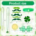 GOAUS St Patrick's Day Accessories 168 PCS, Saint Patricks Party Decorations for Adults Men Women Kids Family
