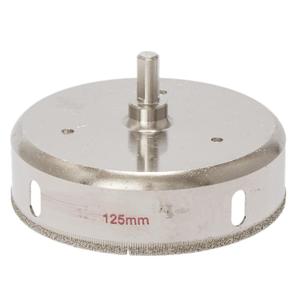 JINGLING 125mm 5 inch Diamond Hole Saw Glass Drill Bit for Ceramic Tile Stone Granite Masonry Tools