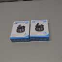 2 x Studio-Quality Wireless Ear Buds with Deep Bass & Enhanced Audio Clarity, Bluetooth 5.4, 10-Year Lifespan Earbuds, ENC Noise Cancelling Calls, Secure Fit Memory Foam Tips, IPX6 Waterproof (White)