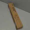 Closet Rods for Hanging Clothes, 17 to 54 Inches Stepless Adjustable Metal Closet Rod, 1.3 Inches Heavy Duty Clothes Hanging Rod for Closet Wardrobes Laundry RV(Wood Grain)