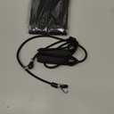 Large Size Under Desk Elliptical Machine,Electric Leg Exerciser for Seniors,12 Adjustable Speeds&12 Modes with Remote Control,Elastic Rope,Manual&Auto Mode for Home Office